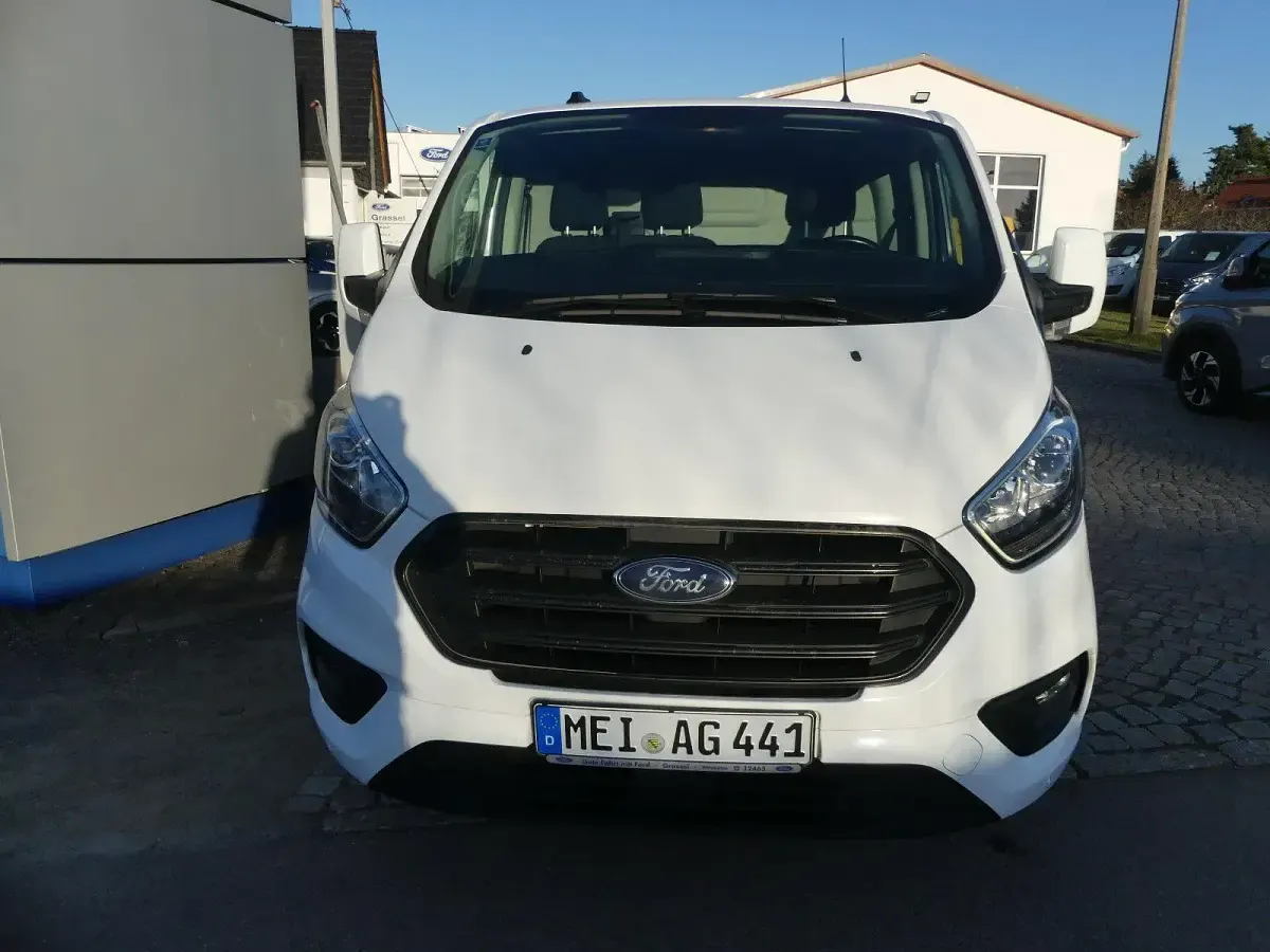 Occasion Ford Transit Custom Trend 105 ch (77 kW) 2021 Blanc Break