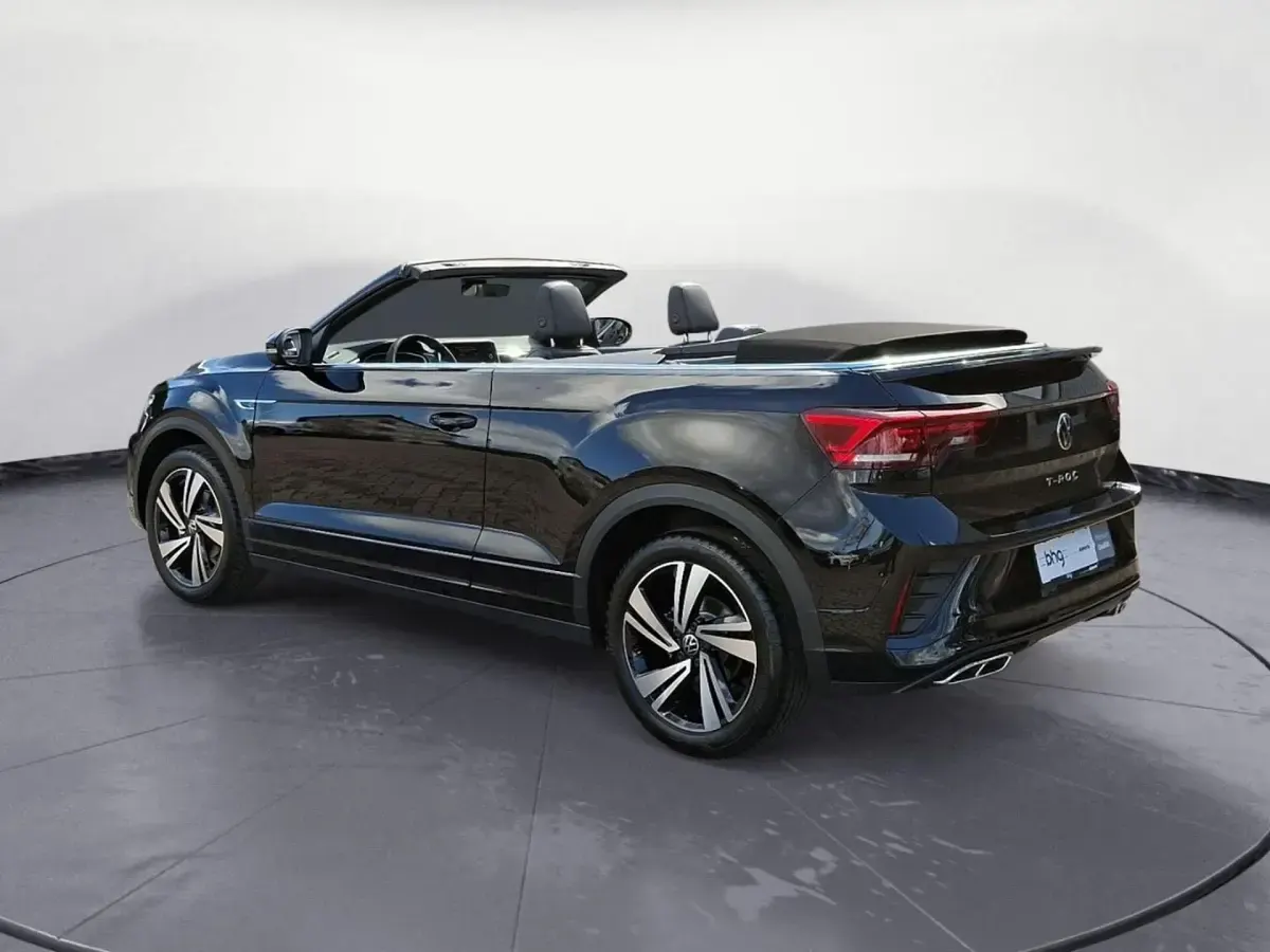 Neu VW T-Roc Cabriolet R-line 150 PS (110 kW) 2025 Schwarz Cabrio