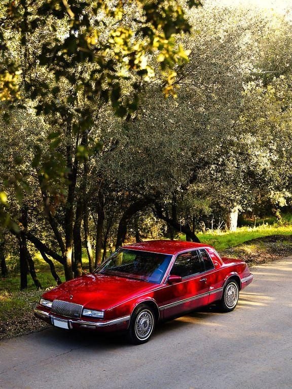 Rot Gebraucht 1990 Buick Riviera | 12.900 € - Bild 1/4