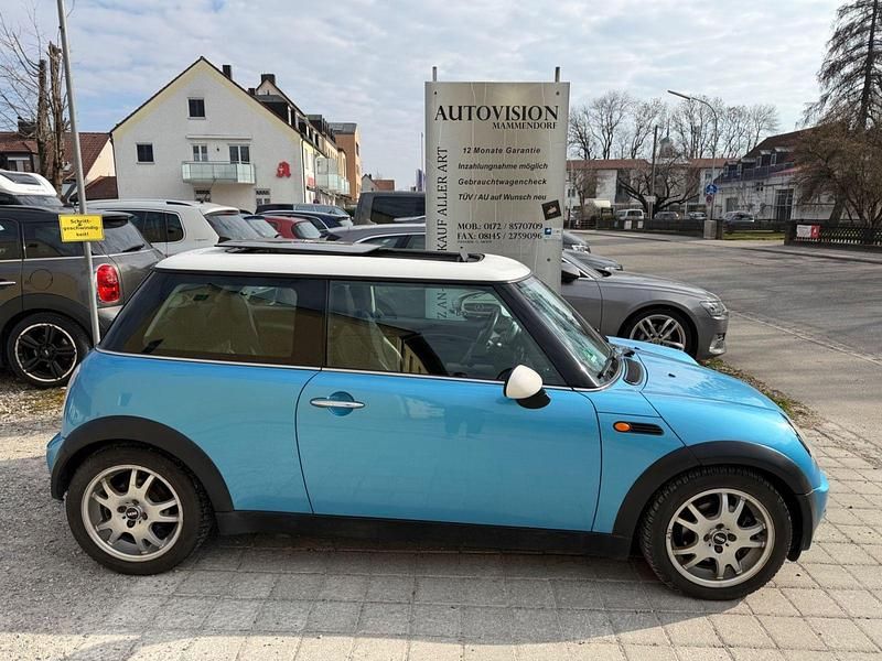 Gebraucht Mini Cooper Coupé 116 PS (85 kW) 2003 Blau Coupé