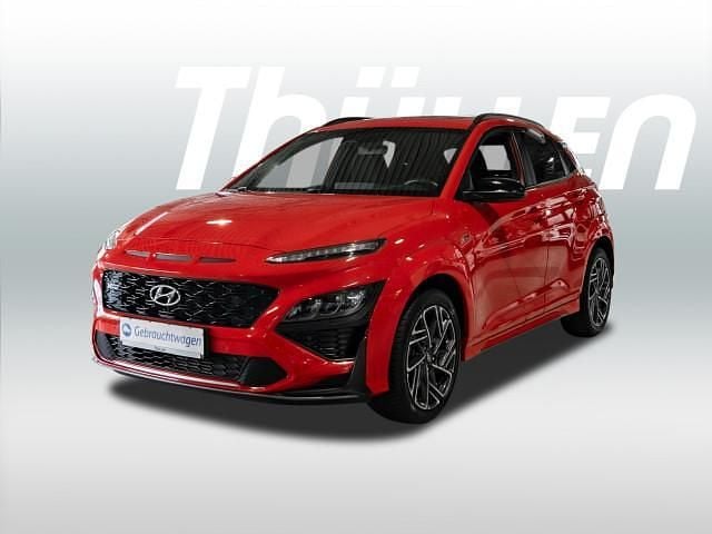 Rot Gebraucht 2021 Hyundai Kona N Line SUV | 19.980 € (Superpreis) - Bild 1/4