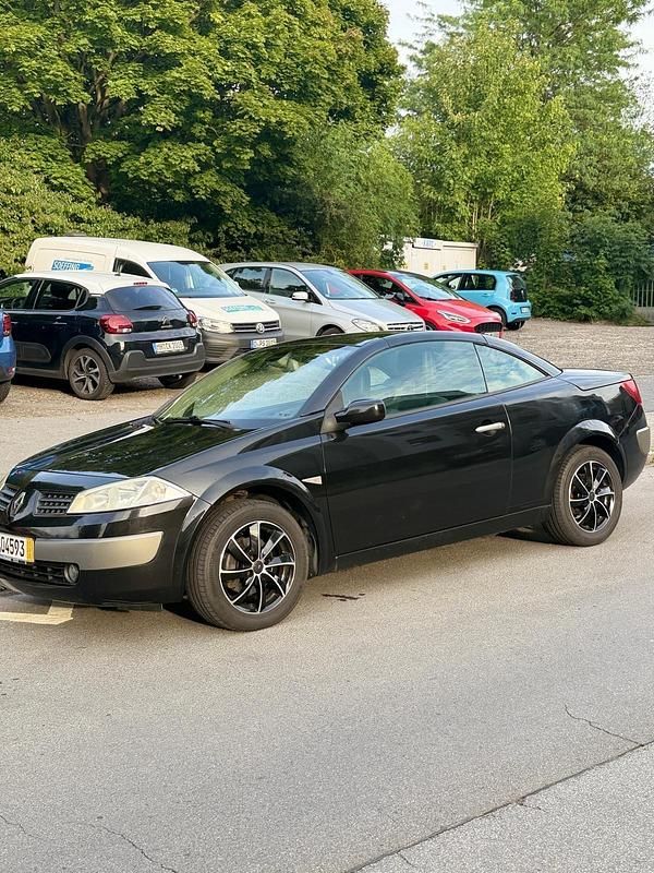 Schwarz Gebraucht 2006 Renault Mégane Cabriolet Cabrio | 1.500 € (Superpreis) - Bild 1/4