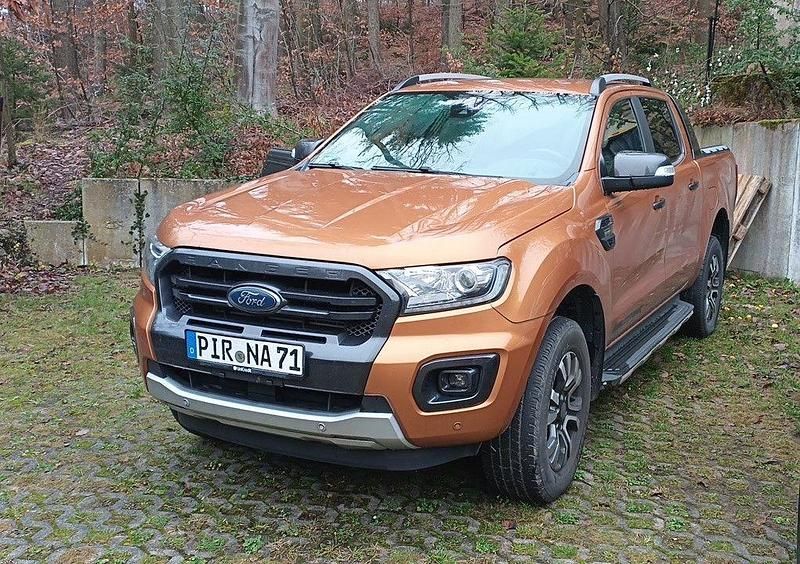 Orange Gebraucht 2020 Ford Ranger Wildtrack Abholung | 27.900 € (Guter Preis) - Bild 1/4