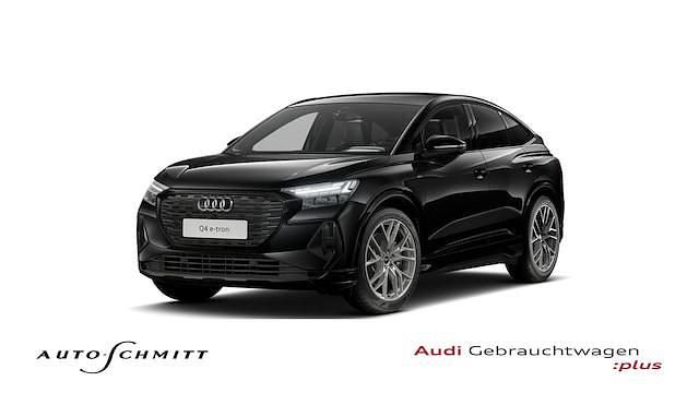 Mythosschwarz metallic Gebraucht 2023 Audi Q4 Sportback e-tron Ambiente SUV | 37.490 € (Teuer) - Bild 1/4