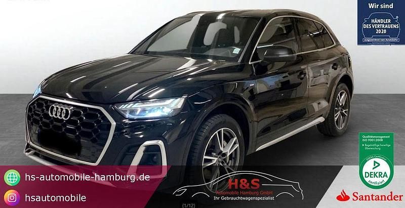 Mythosschwarz Gebraucht 2022 Audi Q5 S-Line SUV | 38.900 € (Fairer Preis) - Bild 1/4
