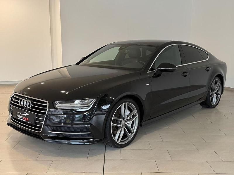 Schwarz Gebraucht 2016 Audi A7 Sportback S-Line Kleinwagen | 27.990 € (Fairer Preis) - Bild 1/4