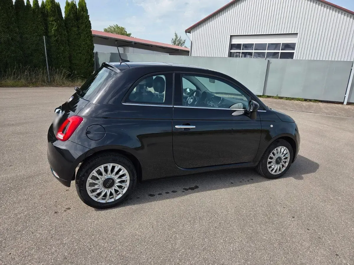 Gebraucht Fiat 500 Lounge 69 PS (50 kW) 2016 Schwarz Kleinwagen