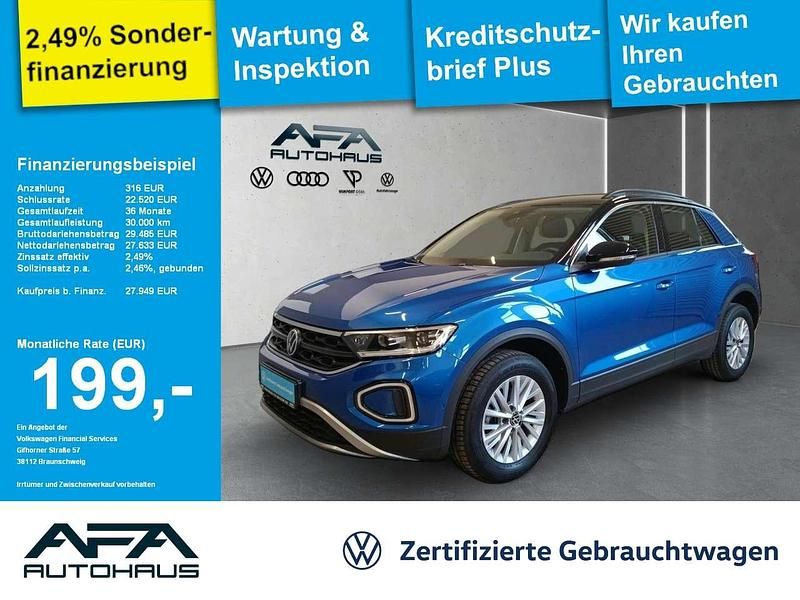 Gebraucht VW T-Roc Life 150 PS (110 kW) 2024 Ravennablau metallic SUV