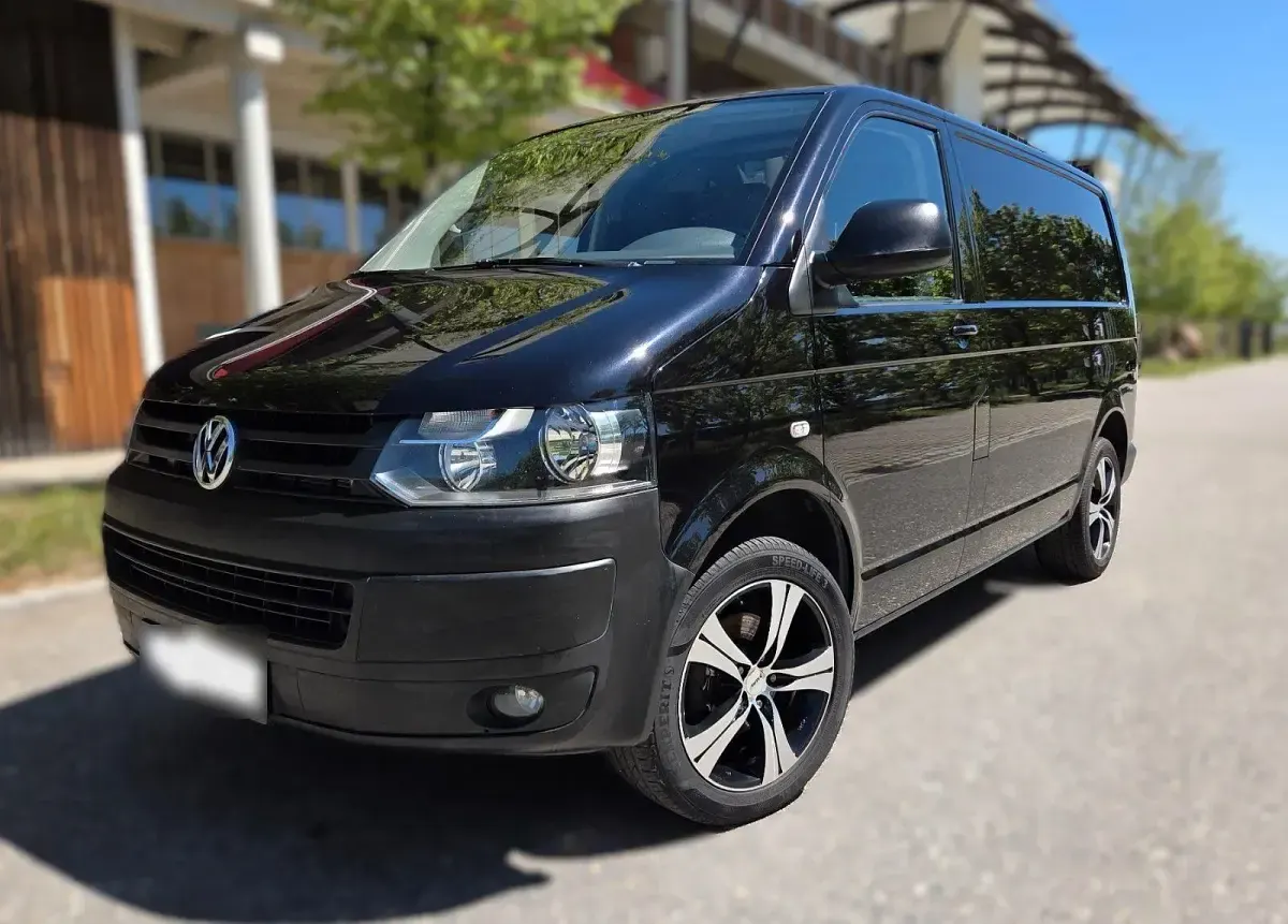 Usata VW Transporter 140 CV (102 kW) 2013 Nero Furgone