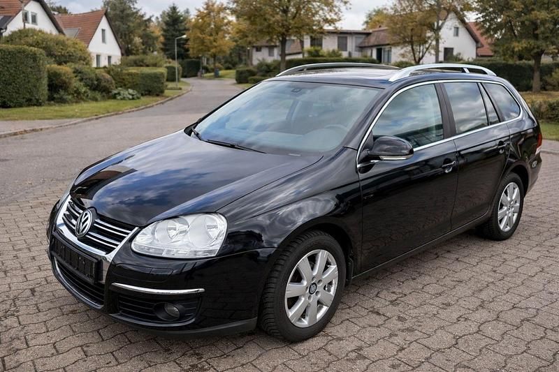 Gebraucht VW Golf V 105 PS (77 kW) 2008 Schwarz Kombi