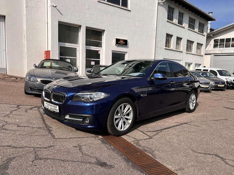 Gebraucht BMW 520 190 PS (139 kW) 2016 Mediterranblau metallic (metallic) Limousine