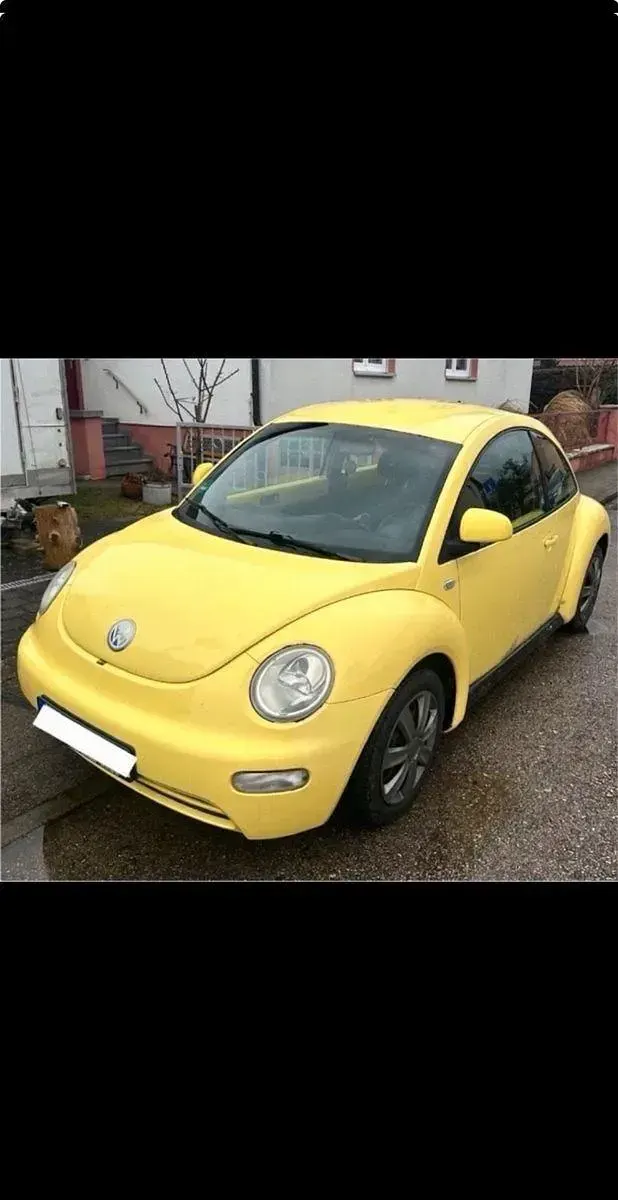 Gebraucht VW New Beetle 116 PS (85 kW) 1999 Gelb Kleinwagen
