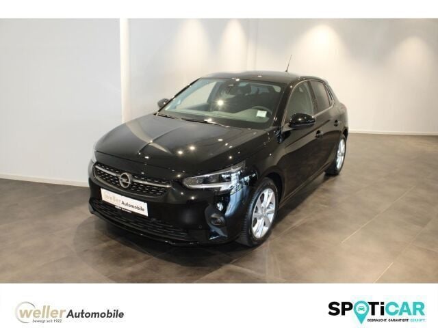 Diamantschwarzmetallic Gebraucht 2023 Opel Corsa Elegance Limousine | 19.250 € (Fairer Preis) - Bild 1/4