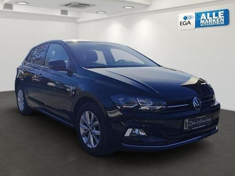 Gebraucht VW Polo Highline 116 PS (85 kW) 2019 Schwarz metallic Limousine
