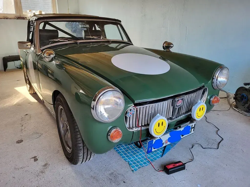 Używany MG Midget 69 KM (50 kW) 1965 Zielony Kabriolet