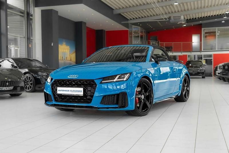 Turboblau Gebraucht 2019 Audi TT Roadster S-Line Cabrio | 32.480 € (Fairer Preis) - Bild 1/4