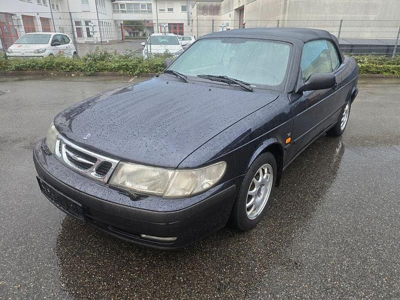 Gebraucht Saab 9-3 Cabriolet 185 PS (136 kW) 1998 Blau Cabrio