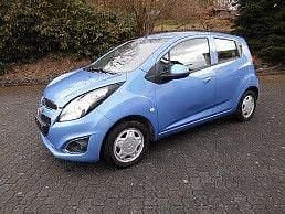 Gebraucht Chevrolet Spark LT 68 PS (50 kW) 2014 Blau Kleinwagen