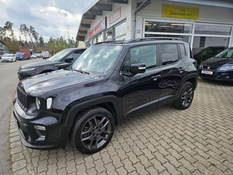Carbon black metallic Gebraucht 2020 Jeep Renegade SUV | 17.200 € (Superpreis) - Bild 1/4
