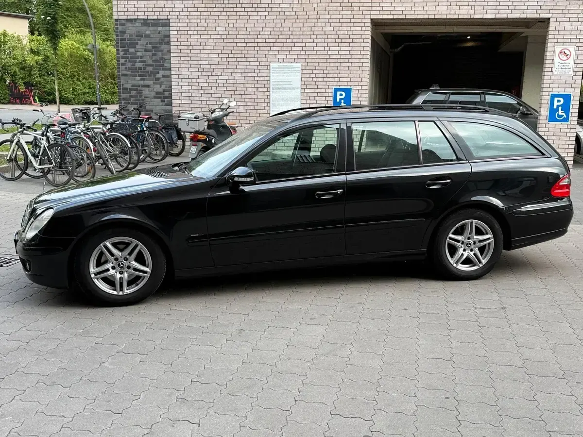 Brugt Mercedes E280 190 HK (139 kW) 2007 Sort Stationcar