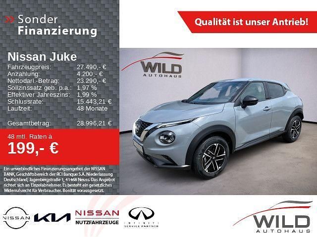 Grau Neu 2025 Nissan Juke N-Connecta SUV | 25.690 € (Etwas zu teuer) - Bild 1/4