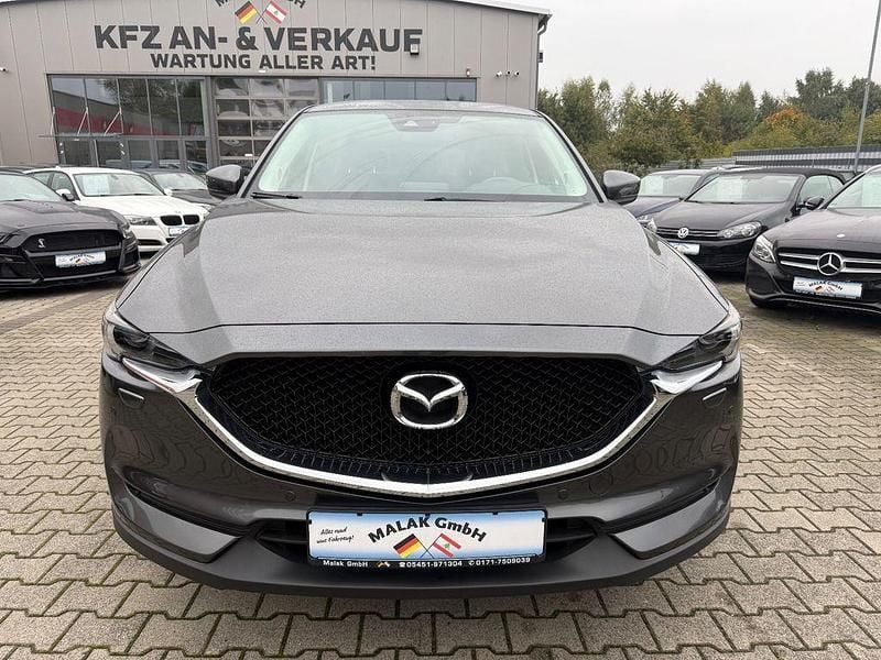 Gebraucht Mazda CX-5 Exclusive-Line 150 PS (110 kW) 2017 Grau SUV