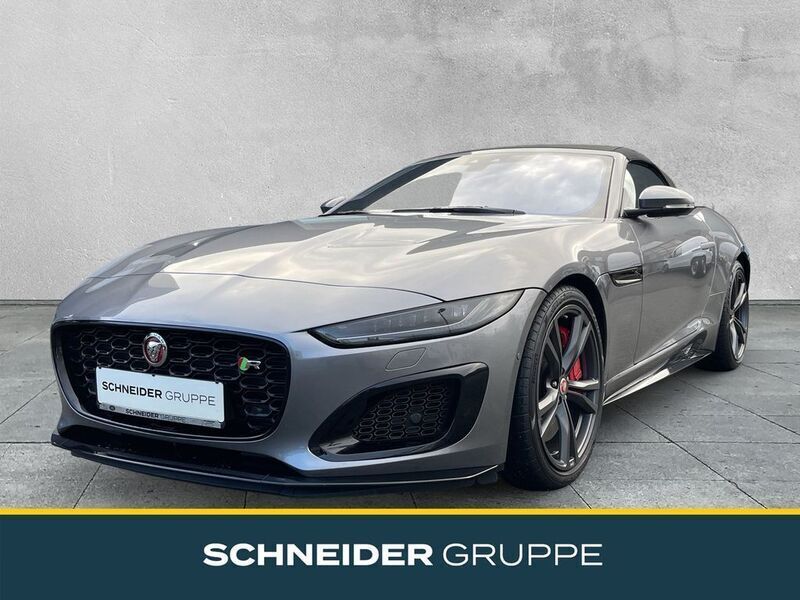 Grau Gebraucht 2022 Jaguar F-Type R Cabrio | 98.900 € (Teuer) - Bild 1/4