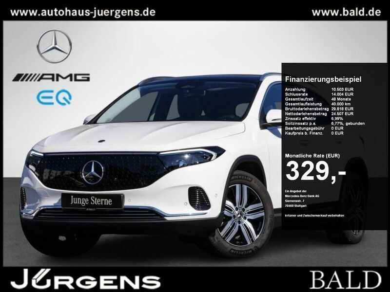 Unilack polarweiss Gebraucht 2024 Mercedes EQA300 Progressive SUV | 37.490 € (Fairer Preis) - Bild 1/4