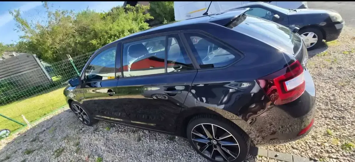 Gebraucht Skoda Rapid 95 PS (69 kW) 2017 Schwarz Kleinwagen