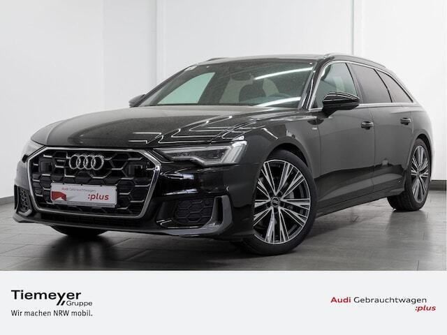 Mythosschwarz metallic Gebraucht 2024 Audi A6 S-Line Kombi | 54.990 € (Teuer) - Bild 1/4