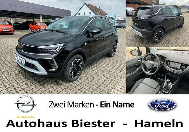 Diamantschwarz Gebraucht 2021 Opel Crossland X Elegance SUV | 18.950 € (Etwas zu teuer) - Bild 1/4
