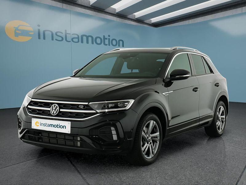 Schwarz Gebraucht 2025 VW T-Roc R-line SUV | 31.599 € (Fairer Preis) - Bild 1/4