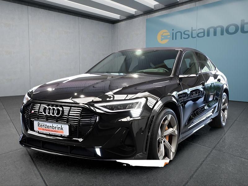 Schwarz Gebraucht 2022 Audi e-tron SUV | 57.599 € - Bild 1/4