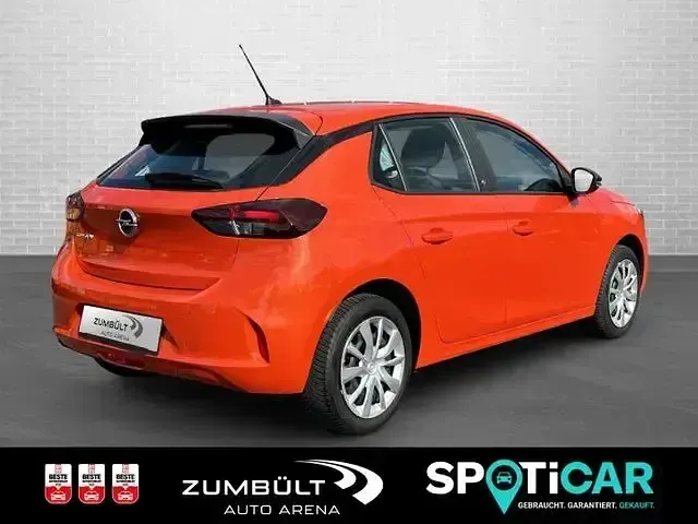 Gebraucht Opel Corsa-e Edition 100 kW (136 PS) 2023 Power orange/dynamik orange Kleinwagen