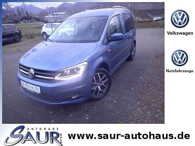 Second-hand VW Caddy R 150 CP (110 kW) 2019 Albastru Monovolum