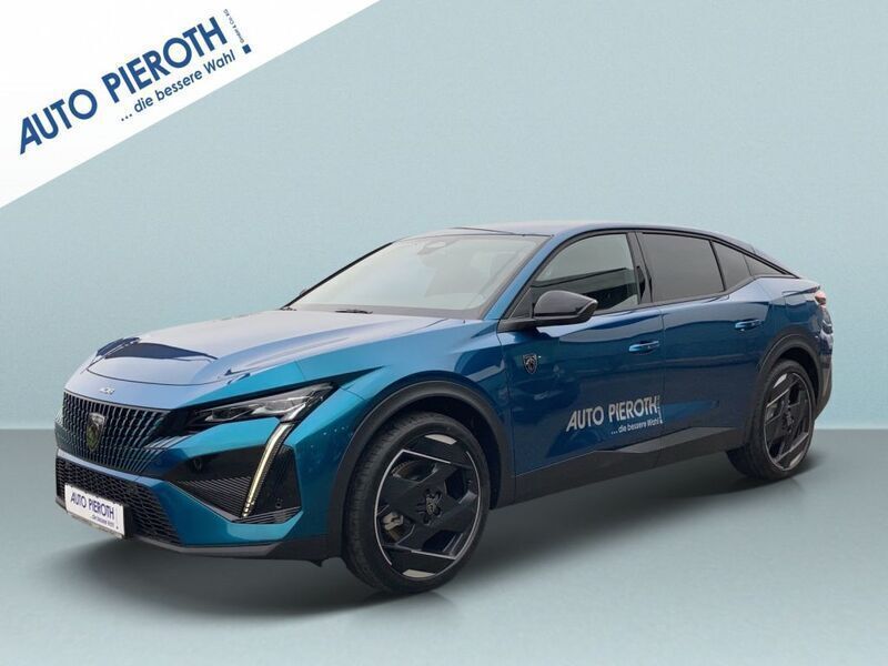 Blau metallic Gebraucht 2023 Peugeot 408 GT Limousine | 34.850 € (Fairer Preis) - Bild 1/4