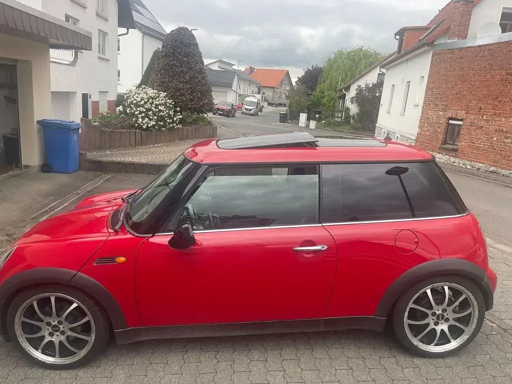 Brugt Mini ONE 90 HK (66 kW) 2004 Rød Hatchback
