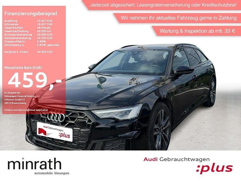 Gebraucht Audi A6 S-Line 367 PS (269 kW) 2024 Mythosschwarz metallic Kombi