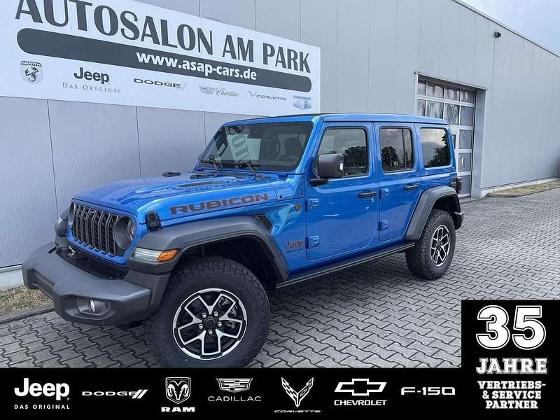 Bright white Gebraucht 2024 Jeep Wrangler Rubicon SUV | 62.550 € (Fairer Preis) - Bild 1/4