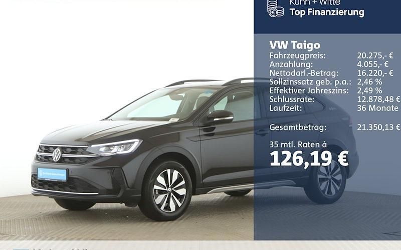 Gebraucht VW Taigo Goal 95 PS (69 kW) 2025 Schwarz SUV