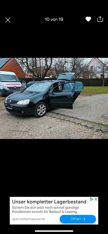 Blau Gebraucht 2007 VW Golf Limousine | 3.850 € (Fairer Preis) - Bild 1/4