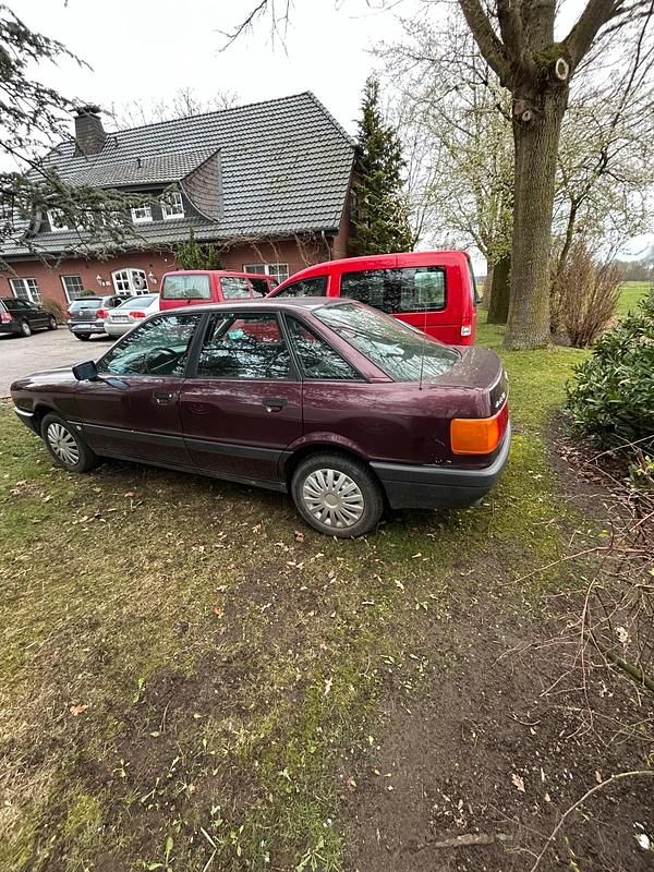 Gebraucht Audi 80 66 PS (48 kW) 1991 Rot Limousine