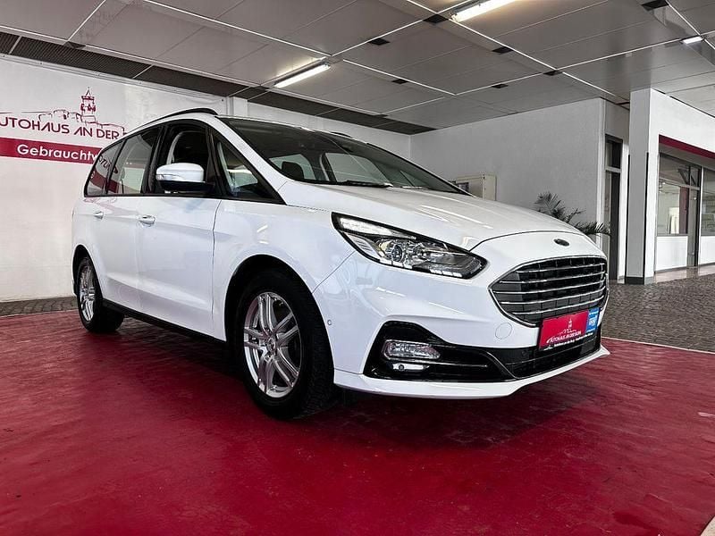 Gebraucht Ford Galaxy Trend 150 PS (110 kW) 2021 Weiß Van / Kleinbus
