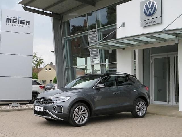 Indiumgrau metallic Gebraucht 2024 VW T-Roc Goal SUV | 30.840 € (Superpreis) - Bild 1/4