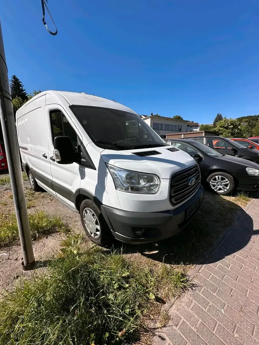 Gebraucht Ford Transit 100 PS (73 kW) 2014 Weiß Van / Kleinbus