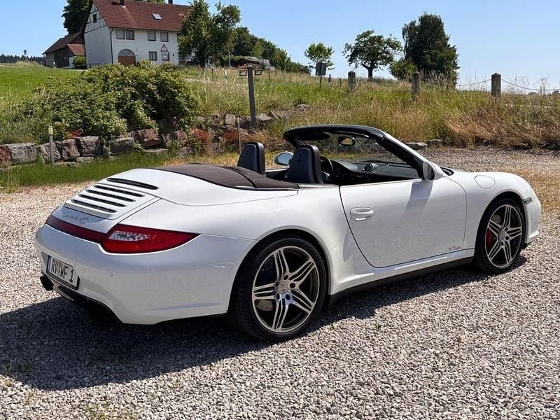 Gebraucht Porsche 911 Carrera 4S Cabriolet 385 PS (283 kW) 2010 Weiß Cabrio