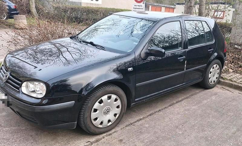 Gebraucht VW Golf IV 2001 Schwarz Kleinwagen