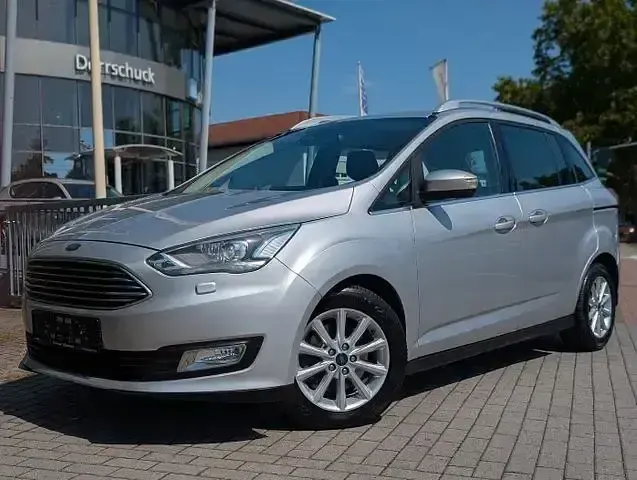 Gebraucht Ford Grand C-Max Titanium 150 PS (110 kW) 2016 Silber Van / Kleinbus