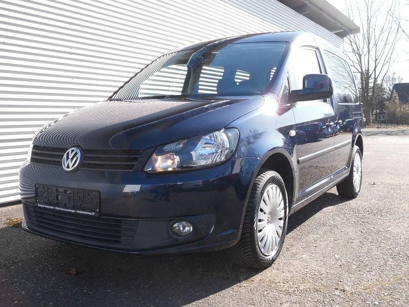 Gebraucht VW Caddy Trendline 140 PS (102 kW) 2014 Blau Van / Kleinbus