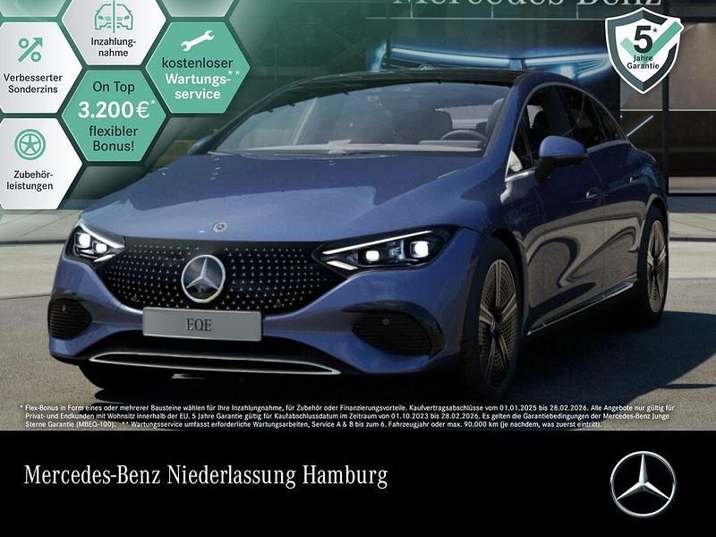Blau Gebraucht 2024 Mercedes EQE300 Premium Limousine | 48.990 € (Guter Preis) - Bild 1/3